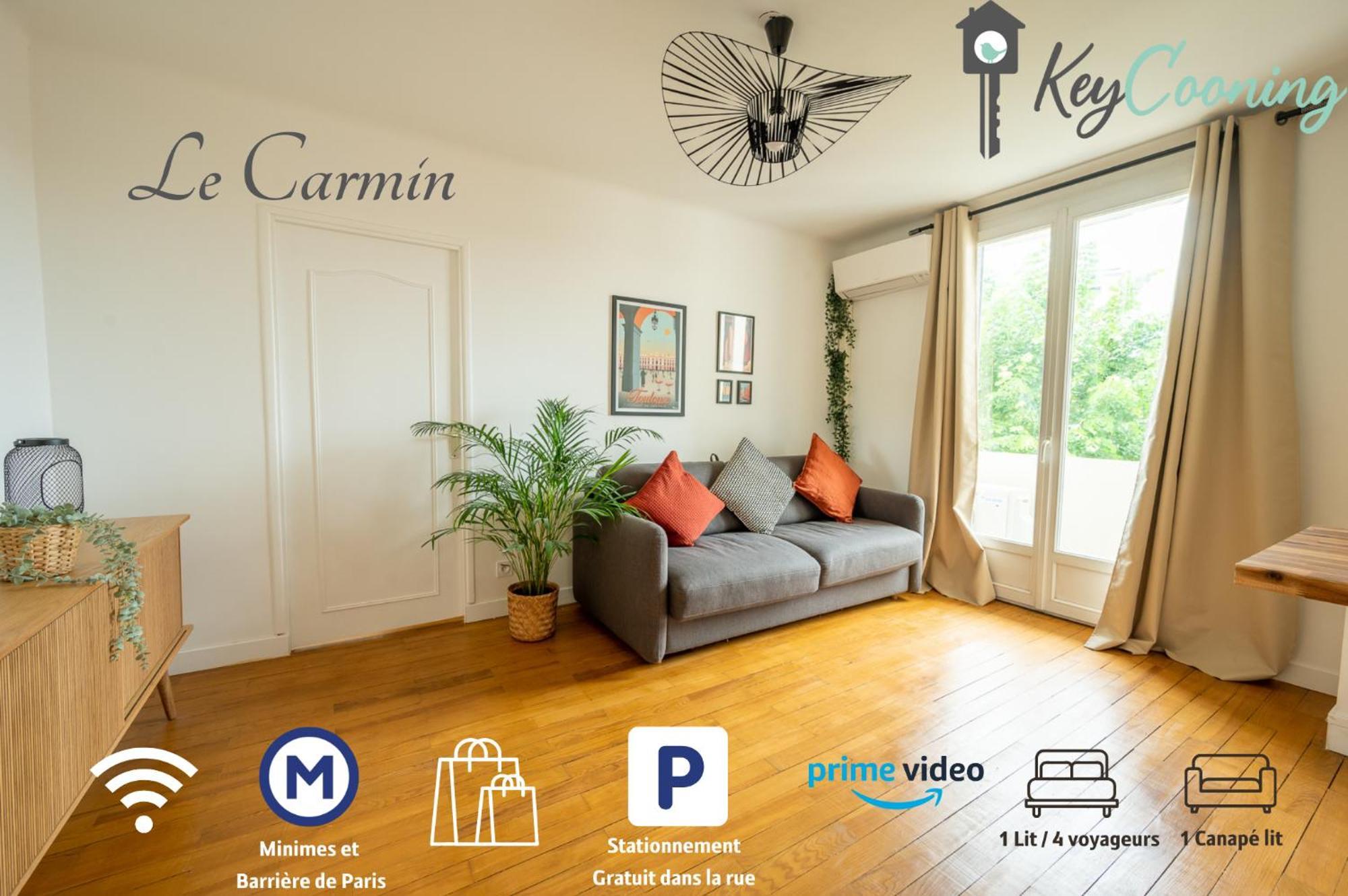 Le Carmin - Calme, Spacieux Et Climatise Toulouse Exterior photo